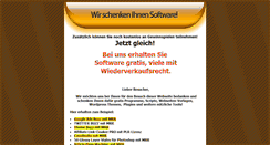 Desktop Screenshot of geschenkt2.schuno.com